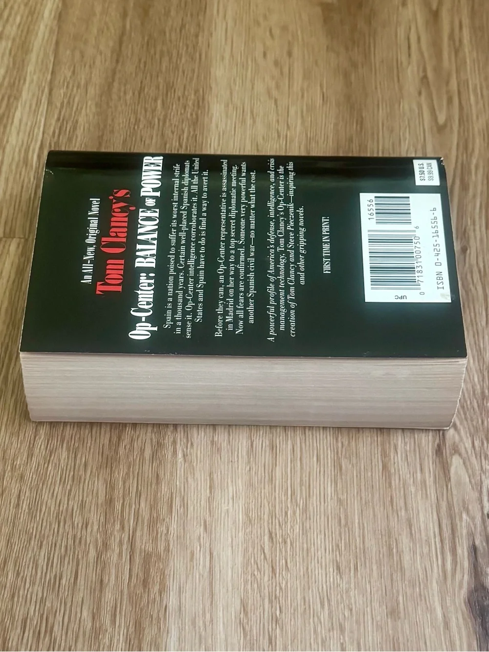 Tom Clancy's Op-Center: Balance of Power - Thriller Novel